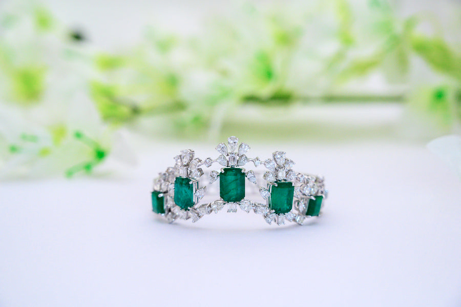Enchanted Emeralds Bracelate
