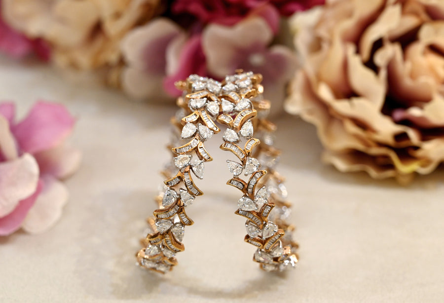 The Rosy Flair Bangles