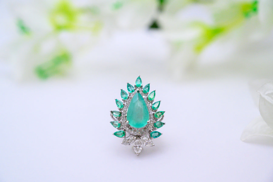 Enchanted Emeralds Ring