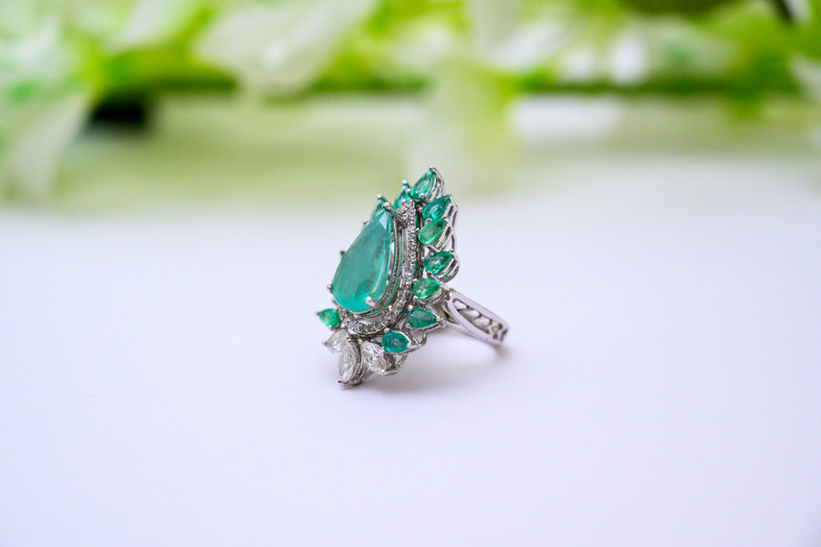 Enchanted Emeralds Ring