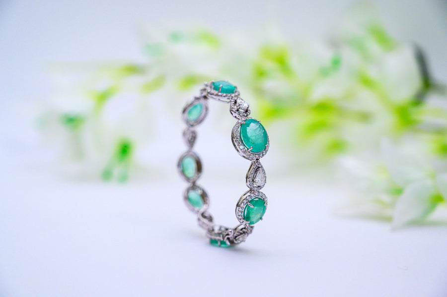 Enchanted Emeralds Bracelate